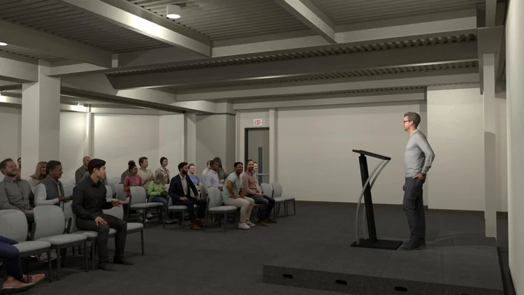 New Service Room - West Hills Church Renovation Images